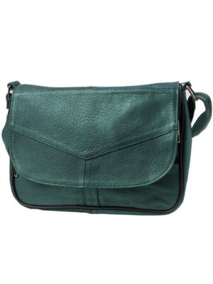 Женская кожаная мини-почтальонка TUNONA