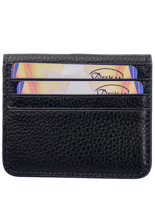 Мужское кожаное портмоне с кредитницей DESISAN — изображение 4
