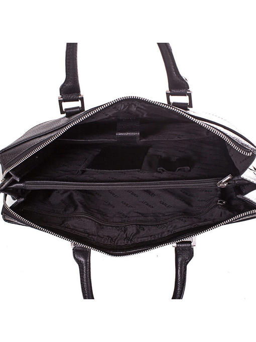 Сумка мужская кожаная с отделением для нетбука KARLET — изображение 6