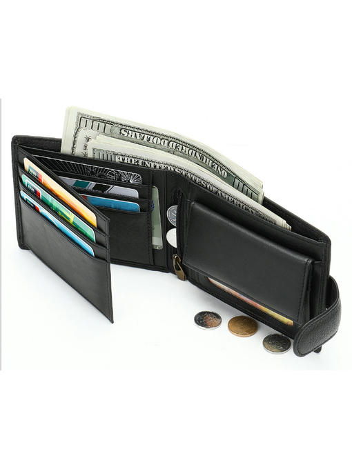 Кошелек мужской кожаный BUFFALO BAGS — изображение 4