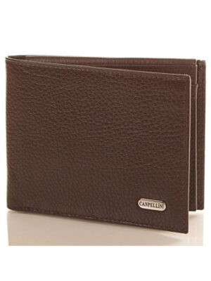 Мужской кожаный кошелек CANPELLINI