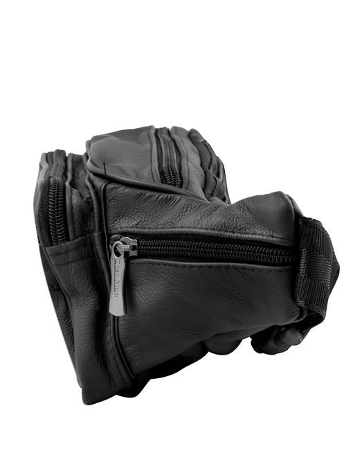 Кожаная мужская поясная сумка — изображение 5