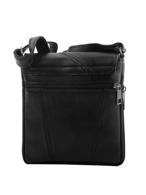 Мужская кожаная мини-сумка "TuNoNа" — изображение 3