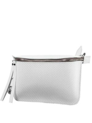 Женская кожаная поясная сумка