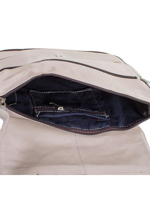 Женская кожаная сумка-почтальонка TUNONA (ТУНОНА) — изображение 7