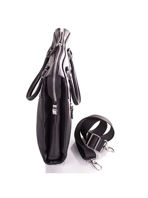 Сумка мужская кожаная с отделением для нетбука KARLET — изображение 4