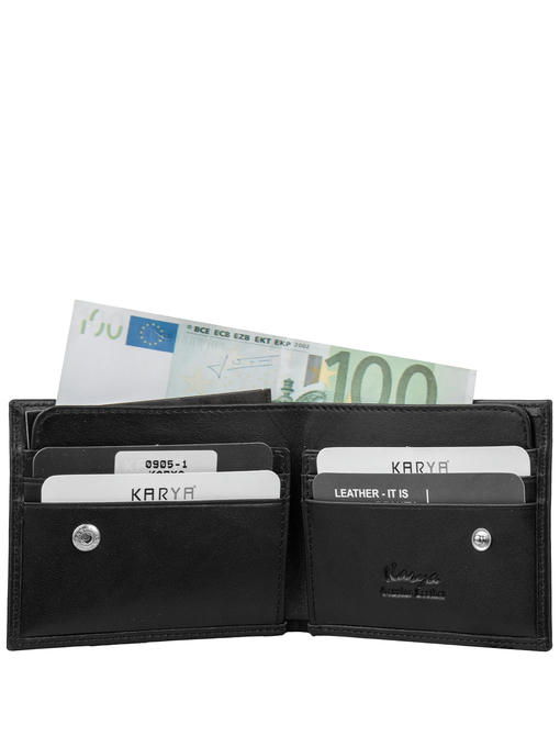 Мужское кожаное портмоне KARYA — изображение 5