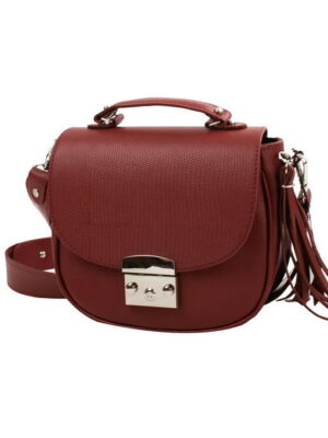 Женская кожаная сумка-клатч