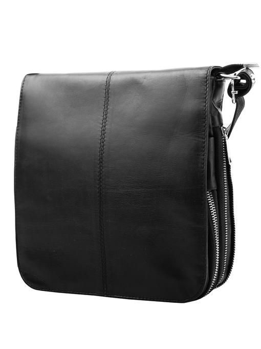 Мужская кожаная сумка-почтальонка TUNONA — изображение 2