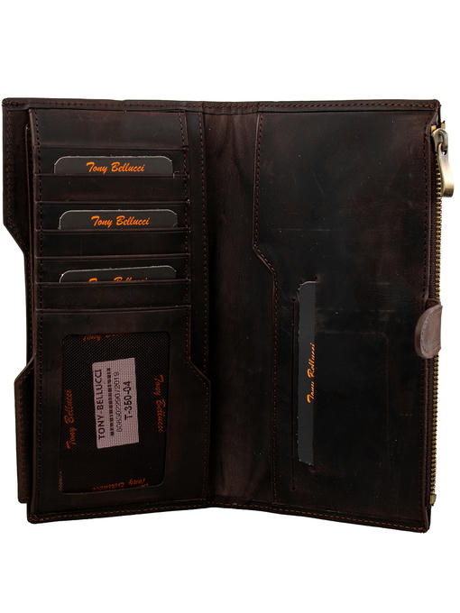 Портмоне мужское кожаное TONY BELLUCCI — изображение 5