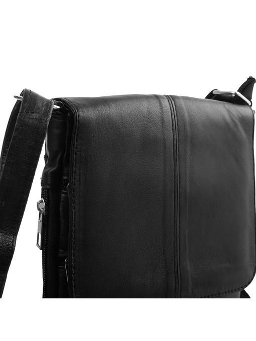 Мужская кожаная почтальонская сумка "TuNoNа" — изображение 7