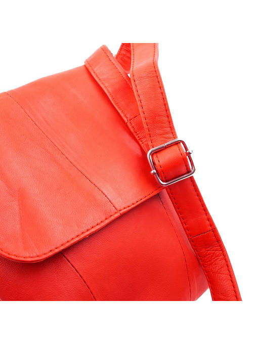 Кожаная мини-почтальонка TUNONA — изображение 7