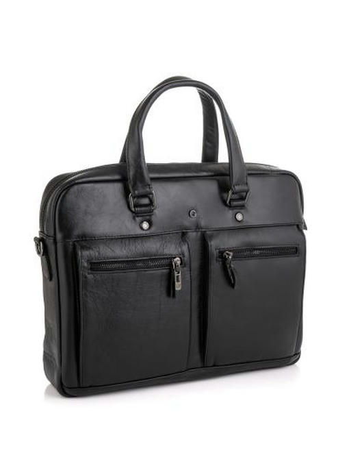Мужской кожаный портфель GIORGIO FERRETTI