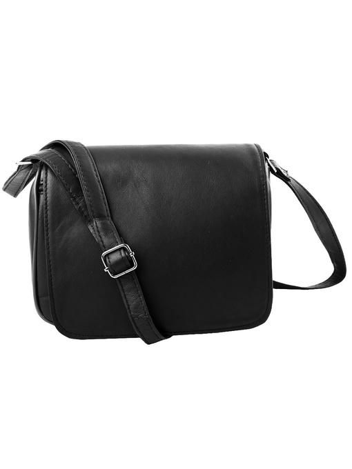 Женская кожаная мини-почтальонка TUNONA — изображение 3