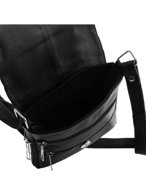 Женская кожаная мини-почтальонка "TuNoNа" — изображение 7