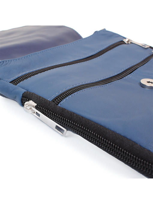 Женская кожаная мини-почтальонка TUNONA — изображение 6