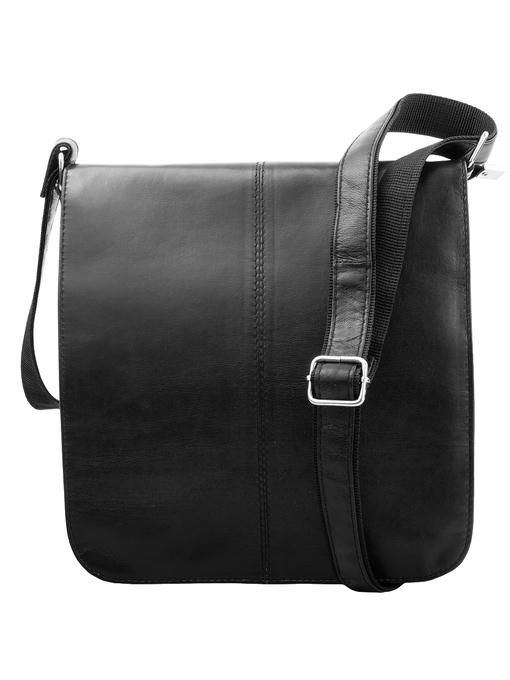 Мужская кожаная сумка-почтальонка TUNONA — изображение 3