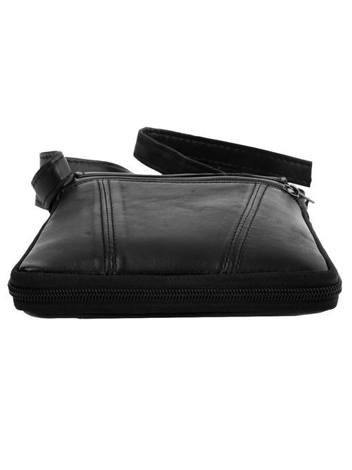 Мужская кожаная мини-сумка "TuNoNа" — изображение 5