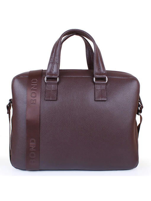 Портфель мужской кожаный BOND — изображение 3