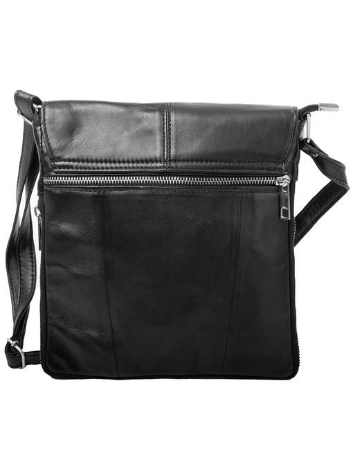 Мужская кожаная сумка-почтальонка TUNONA — изображение 4