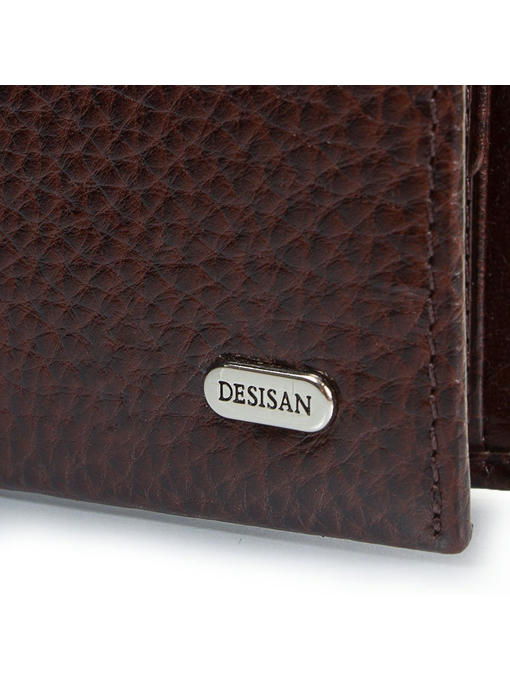 Мужское кожаное портмоне DESISAN — изображение 4