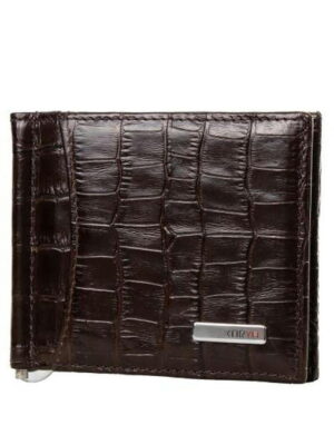 Зажим для купюр мужской кожаный KARYA (КАРИЯ)