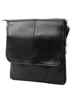 Мужская кожаная сумка-почтальонка TUNONA