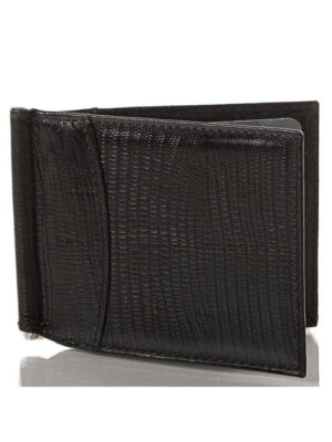 Мужской кожаный зажим для купюр CANPELLINI