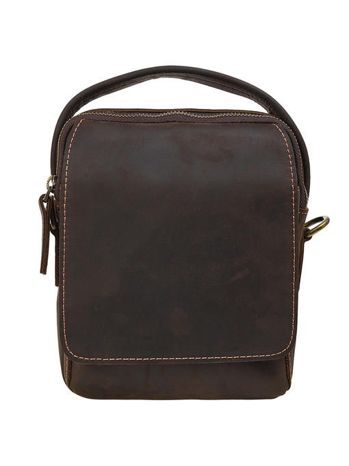 Мужская кожаная сумка через плечо BUFFALO BAGS — изображение 2