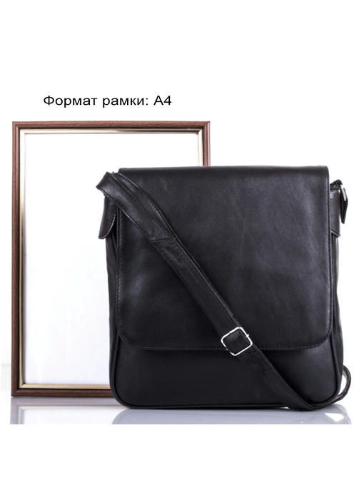 Женская кожаная сумка-почтальонка TUNONA — изображение 7