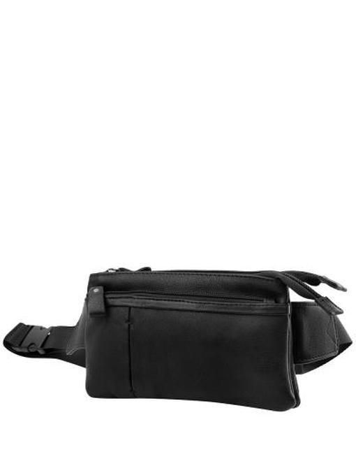 Сумка поясная кожаная