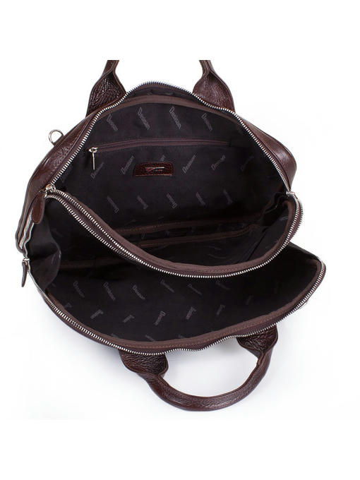 Портфель мужской кожаный DESISAN — изображение 7