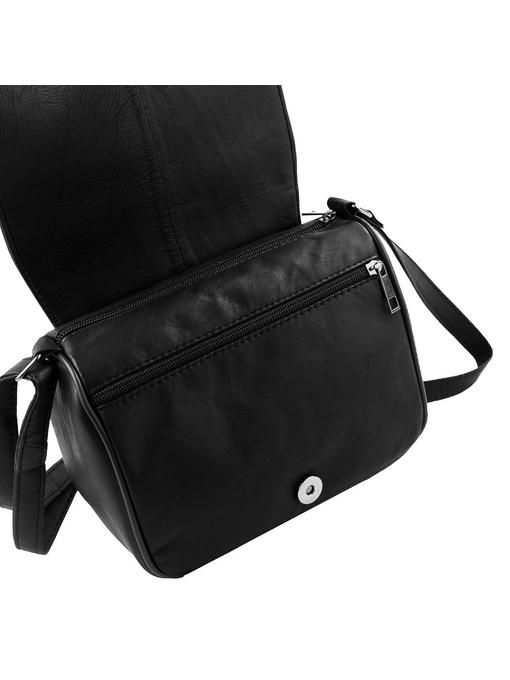 Женская кожаная мини-почтальонка TUNONA — изображение 7