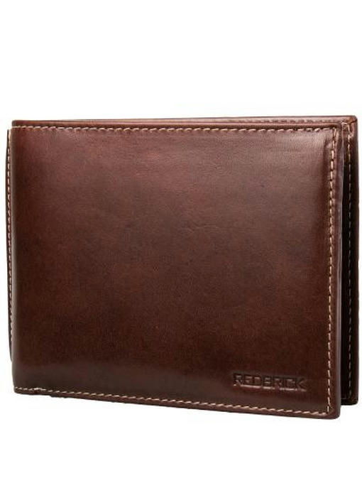 Кожаный мужской кошелек REDBRICK