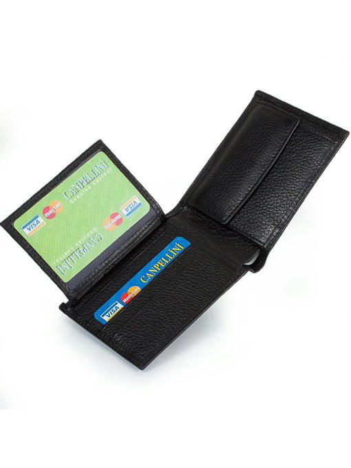 Мужской кожаный кошелек CANPELLINI — изображение 6