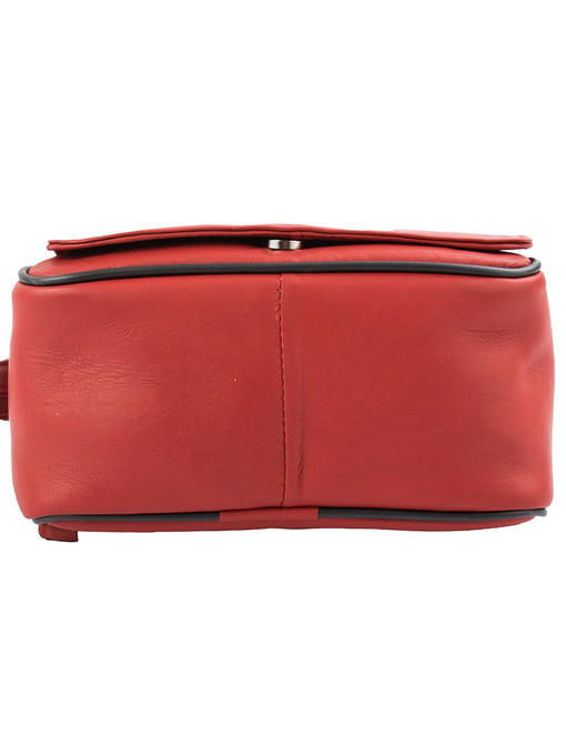 Женская кожаная мини-почтальонка TUNONA — изображение 6