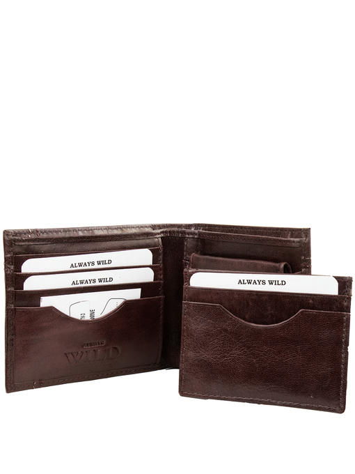 Кошелек мужской кожаный ALWAYS WILD — изображение 6