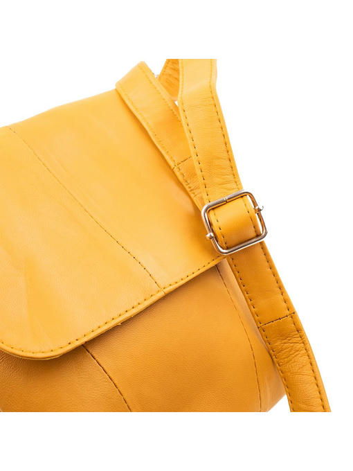 Кожаная мини-почтальонка TUNONA — изображение 7