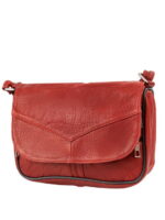 Женская кожаная мини-почтальонка TUNONA