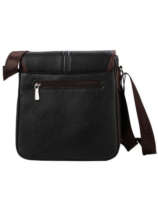 Мужская сумка-почтальонка из качественного кожезаменителя BONIS — изображение 4