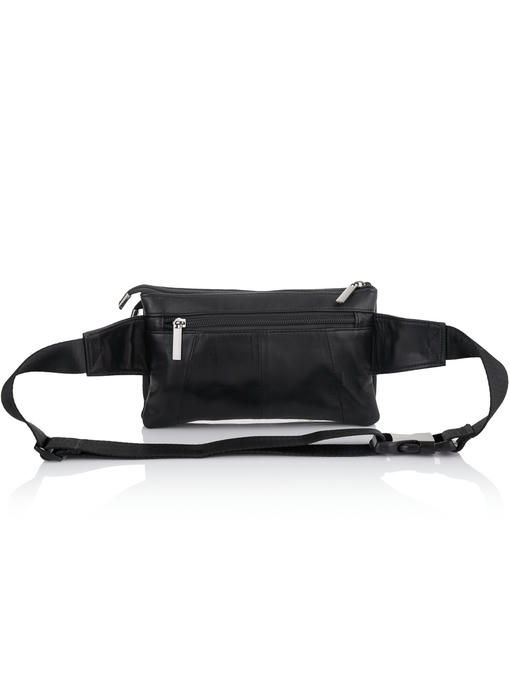 Мужская кожаная поясная сумка BUFFALO BAGS — изображение 4