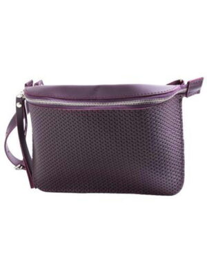 Женская кожаная поясная сумка