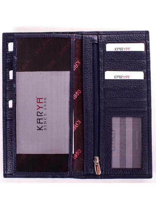 Мужское кожаное портмоне KARYA — изображение 6