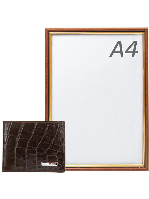 Мужское кожаное портмоне KARYA — изображение 7