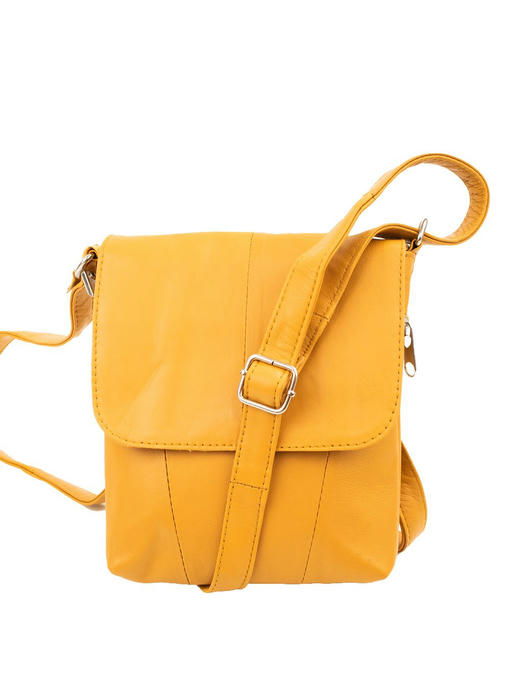 Кожаная мини-почтальонка TUNONA — изображение 3