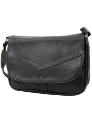 Женская кожаная мини-почтальонка TUNONA