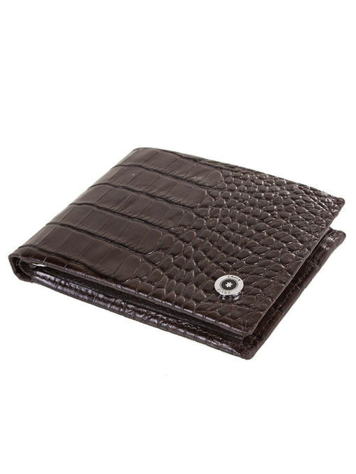 Кожаный мужской кошелек с зажимом для купюр KARYA — изображение 4