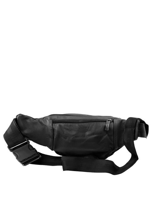 Кожаная мужская поясная сумка — изображение 4