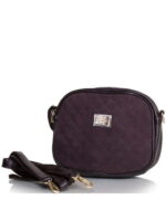 Женская сумка-клатч из качественного кожезаменителя и натуральной замши GUSSACI