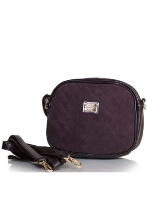 Женская сумка-клатч из качественного кожезаменителя и натуральной замши GUSSACI